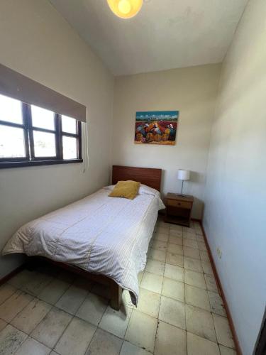 Ένα ή περισσότερα κρεβάτια σε δωμάτιο στο Flying Dog Hostel Arequipa