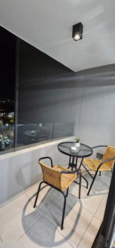 Balkón nebo terasa v ubytování Apartamento moderno con estacionamiento