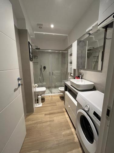 Koupelna v ubytování Casa Bibi