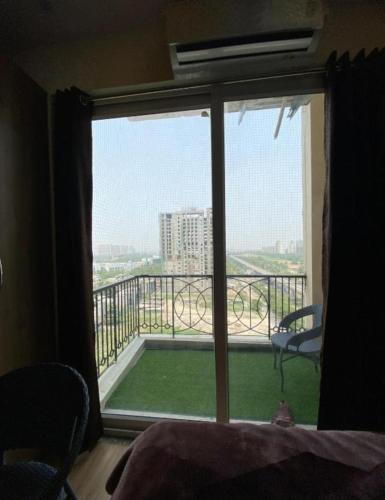 Balkoni atau teres di Premium stay