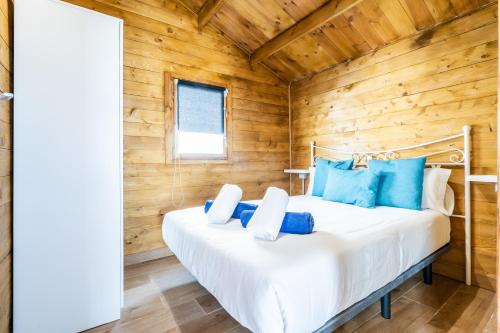 Postel nebo postele na pokoji v ubytování Mi Juliana