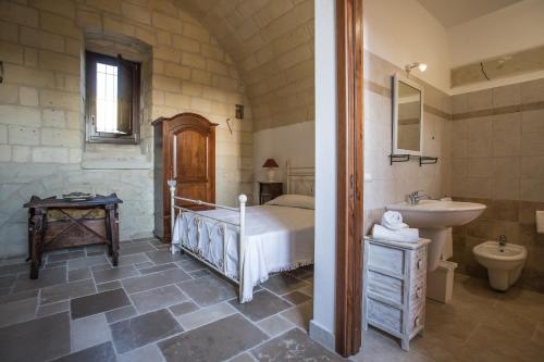 Ванная комната в Masseria Asteri B&B