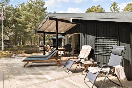 Patio nebo venkovní prostory v ubytování 3509-Nexo-Skelvej-1-A