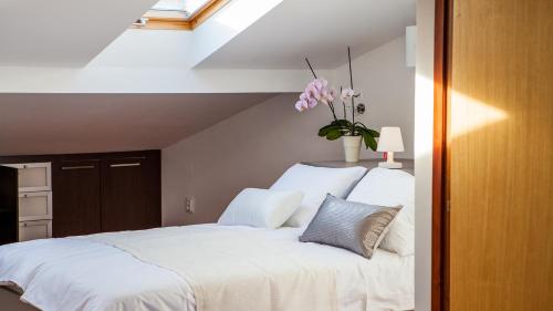 Posteľ alebo postele v izbe v ubytovaní Apartment Lunta