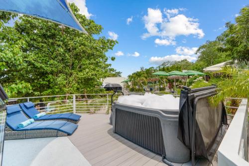 Balkoni atau teres di Blue Ridge Retreat