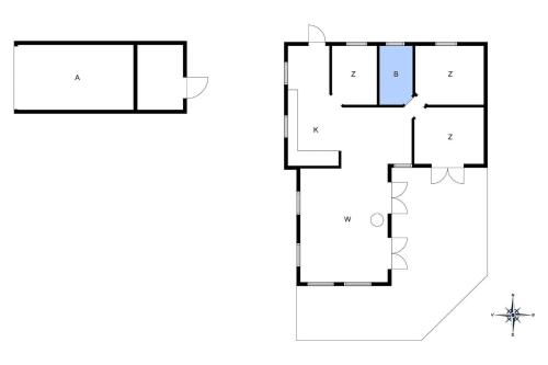 a floor plan of a house at 3638-Nexo-Hedevej-10-C in Neksø