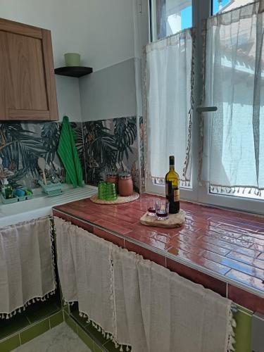 Η κουζίνα ή μικρή κουζίνα στο Ape Regina