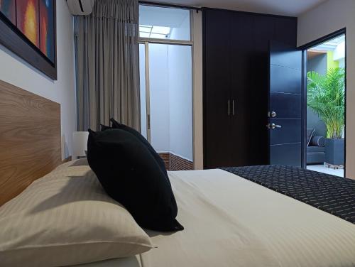 Cama o camas de una habitación en Hotel Volare