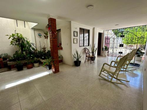 Zona de estar de CABO HoSTEL