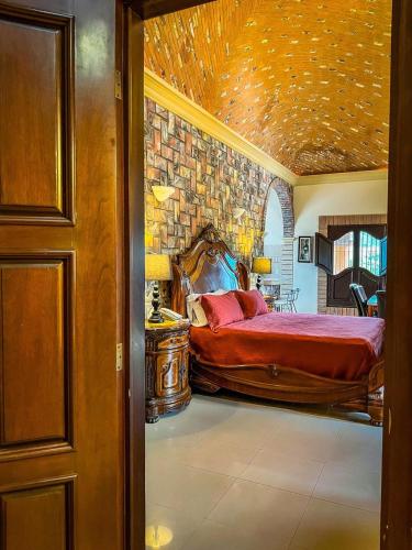 Postel nebo postele na pokoji v ubytování Álamos Bonito Resort