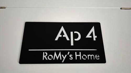 Certifikát, hodnocení, plakát nebo jiný dokument vystavený v ubytování RoMy'sHome