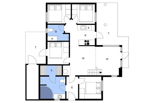 a floor plan of a house at FY292-Faaborg-Mosegarden-40 in Nabbe