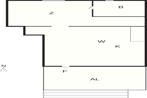 a block diagram of a coordinate system with arrows at Apartment in center of Strömstad in Strömstad
