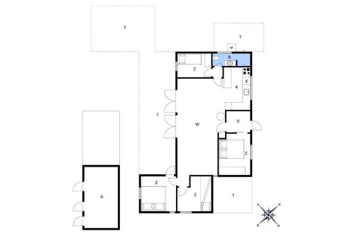 a floor plan of a house at FY318-Nyborg-Sommerbyen-23 in Nyborg