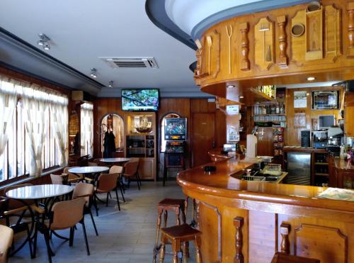 Lounge nebo bar v ubytování Hostal ROMI