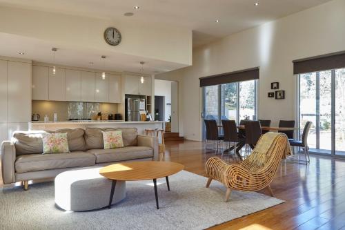 Posezení v ubytování Willie Wagtails