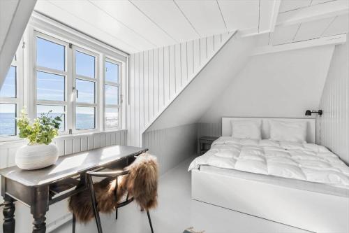 Ένα ή περισσότερα κρεβάτια σε δωμάτιο στο 6823-Allinge-Tejnvej-41