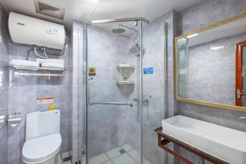 Koupelna v ubytování Kingreal seaview resort sanya