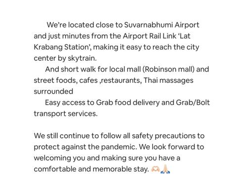 a screenshot of a cell phone screen with a list of food items at Jira Simply room Suvarnabhumi Airport 15 mins in Ban Khlong Prawet