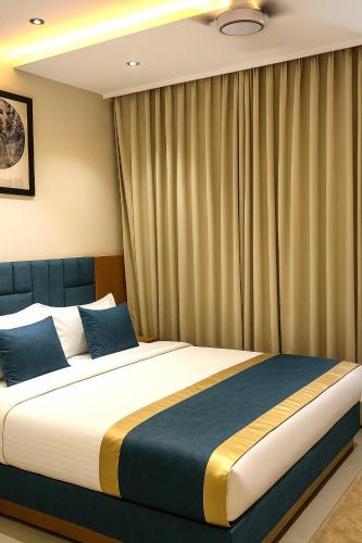 Postel nebo postele na pokoji v ubytování Hotel Veritto