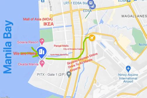 Gallery image of Playful 1BR With Magnificant Bayview Garden View Near Okada Solaire Aiports with Free Parking in Manila