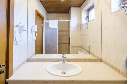 Koupelna v ubytování Hotel Razlog