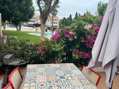 Piscine de l'établissement San Juan Beach Bungalow - Muchavista ou située à proximité