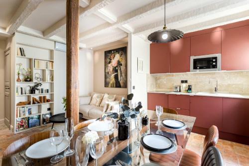 Superb air-conditioned apartment in the heart of the Marais