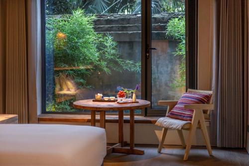 YUANLI HOTELにある庭