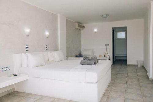 Lagada Beach Hotelにあるベッド