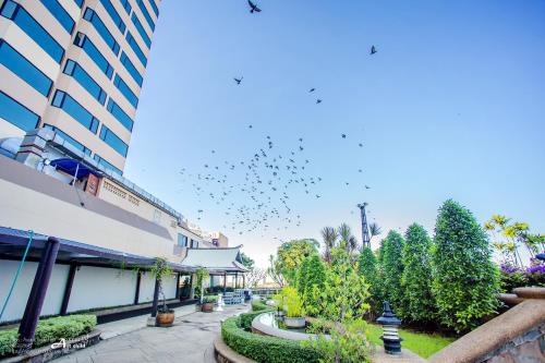 Bangunan di mana terletaknya hotel