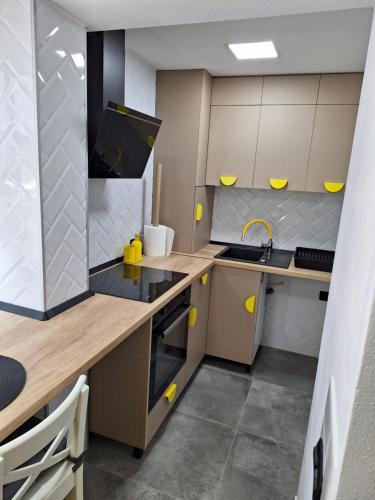 Η κουζίνα ή μικρή κουζίνα στο Ssalamandra home's