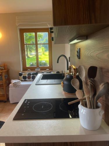 Una cocina o zona de cocina en JESTED21 Mezonet Panorama