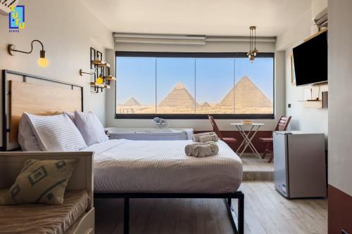 Jacuzzi Studio By The Historic Pyramids Apt4