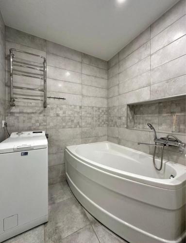 Phòng tắm tại Boutique apartment Most City Area