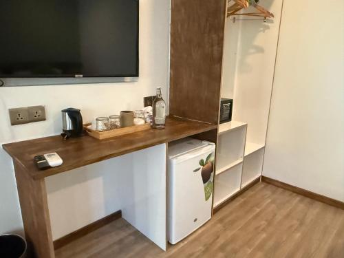 Cuisine ou kitchenette dans l'établissement West Sands