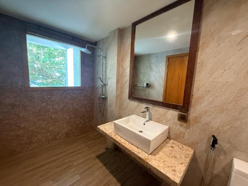 Salle de bains dans l'établissement West Sands