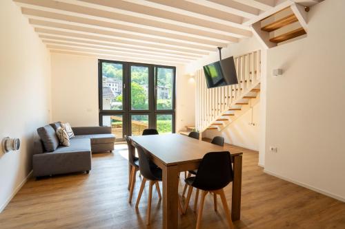 Posezení v ubytování Chalet con Spa Privata