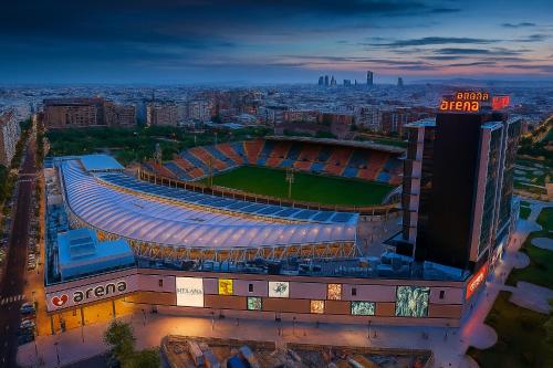 Swimmingpoolen hos eller tæt på Panoramic Suites By VALENCIAFLATS EU