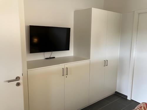 TV a/nebo společenská místnost v ubytování Mettmapark - Chalet 1