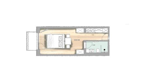 Plano de Appartement Chesa Monte