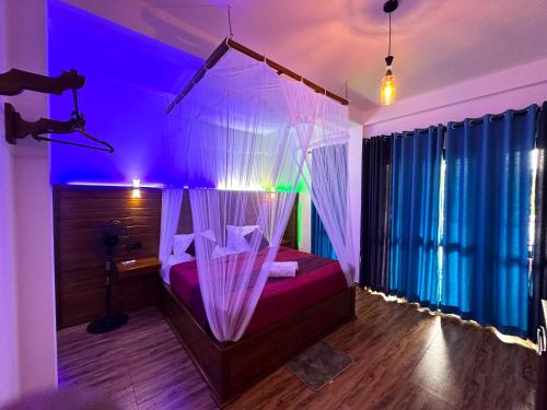 Katil atau katil-katil dalam bilik di Crest Cold Homestay