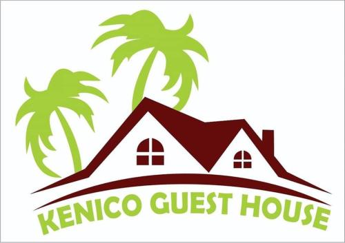 a logo for a guest house with palm trees at Kenico Guest House in Brakpan