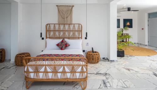 a bedroom with a bed in a room at Z Hotel & Z2 Hotel in Nungwi