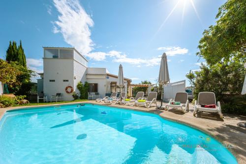 Casa Luna a 700m de la playa en puerto Alcudia