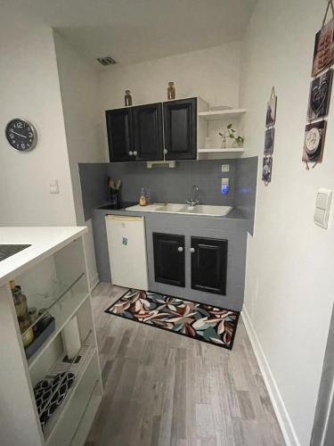 Dapur atau dapur kecil di Maison Meillant