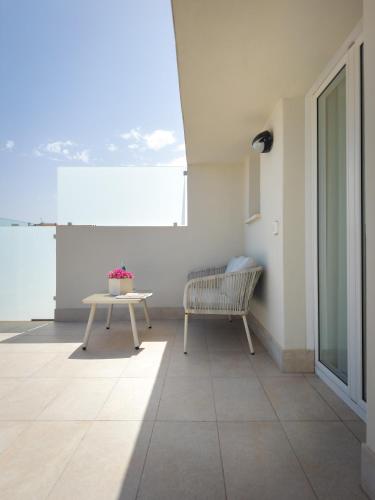 Un balcón o terraza de Hotel Carlo Felice Sassari
