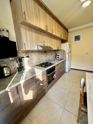 ครัวหรือมุมครัวของ Unique Apartment