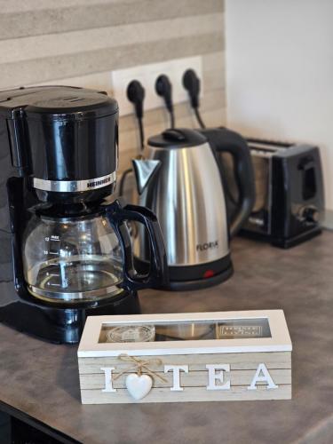 Facilități de preparat ceai și cafea la Concept Urban