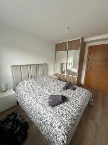 Lova arba lovos apgyvendinimo įstaigoje Appartement près de Metz